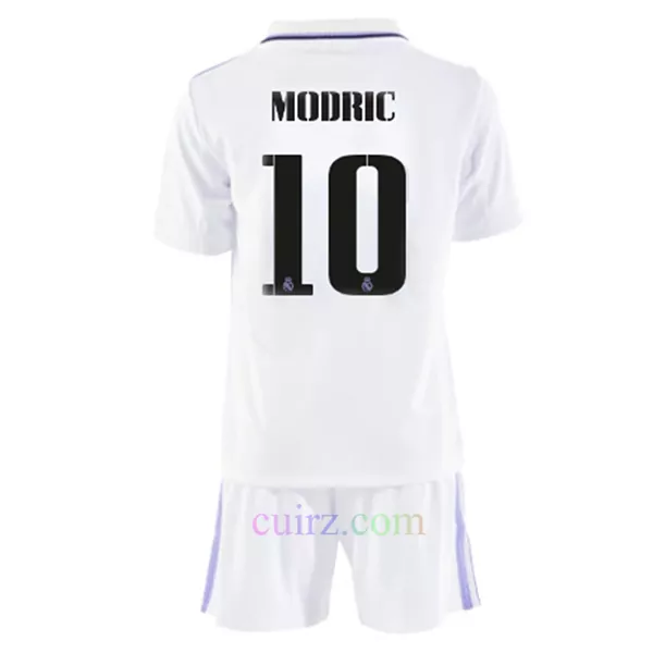 Modric Pantalón y Camiseta Real Madrid 1ª Equipación 2022/23 para Niños | Cuirz 3