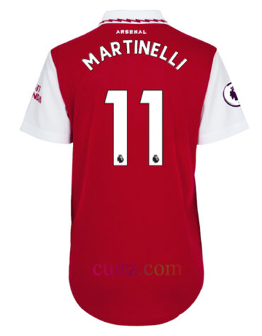 Camiseta Arsenal 1ª Equipación 2022/23 Mujer Martinelli