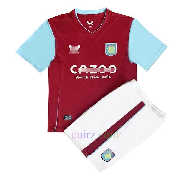 Camiseta Aston Villa 1ª Equipación 2022/23 Niño | Cuirz 3