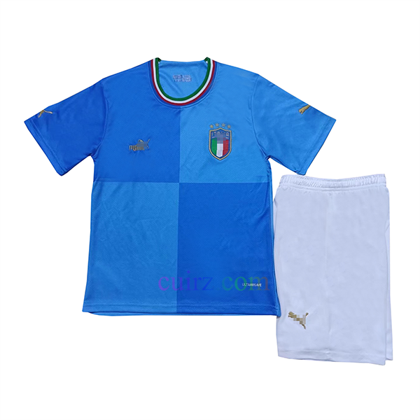 Camiseta Italia 1ª Equipación 2022 Niño | Cuirz