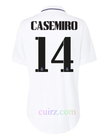 Camiseta Real Madrid 1ª Equipación 2022/23 Mujer Casemiro | Cuirz