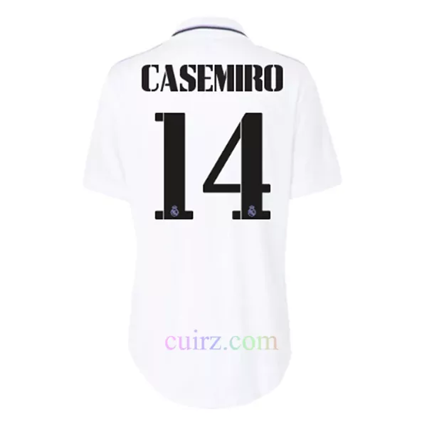 Camiseta Real Madrid 1ª Equipación 2022/23 Mujer Casemiro | Cuirz 3