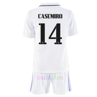 Camiseta Real Madrid 1ª Equipación 2022/23 Niño Casemiro | Cuirz