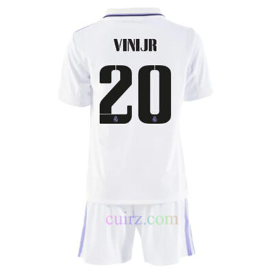 Camiseta Real Madrid 1ª Equipación 2022/23 Niño Vinicius | Cuirz