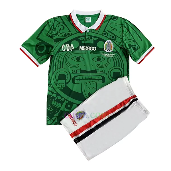 Camiseta México 1ª Equipación 1998 Niño | Cuirz
