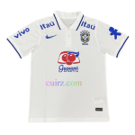 Camiseta Brasil 2022/23 Polo Blanca
