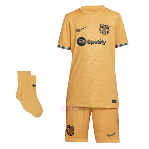 Camiseta Barça 2ª Equipación 2022/23 Niño Lewandowski | Cuirz 4