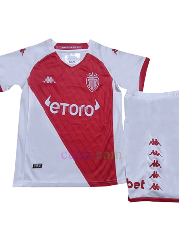 Camiseta AS Monaco FC 1ª Equipación 2022/23 Niño | Cuirz