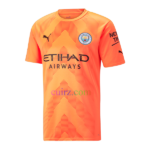 Camiseta Manchester City Arquero 2022/23 Naranja