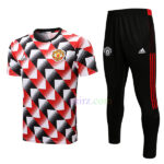 Camiseta de Entrenamiento Manchester United Kit 2022/23 Roja y Negra