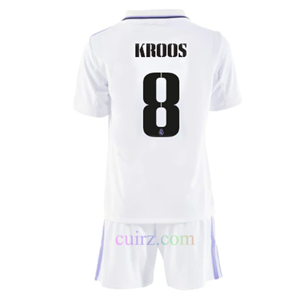 Kroos Pantalón y Camiseta Real Madrid 1ª Equipación 2022/23 para Niños | Cuirz 3