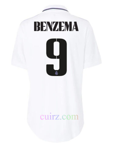 Camiseta Real Madrid 1ª Equipación 2022/23 Mujer Benzema | Cuirz 5