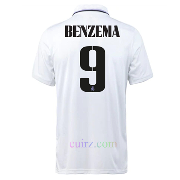 Camiseta Real Madrid 1ª Equipación 2022/23 Benzema | Cuirz 3