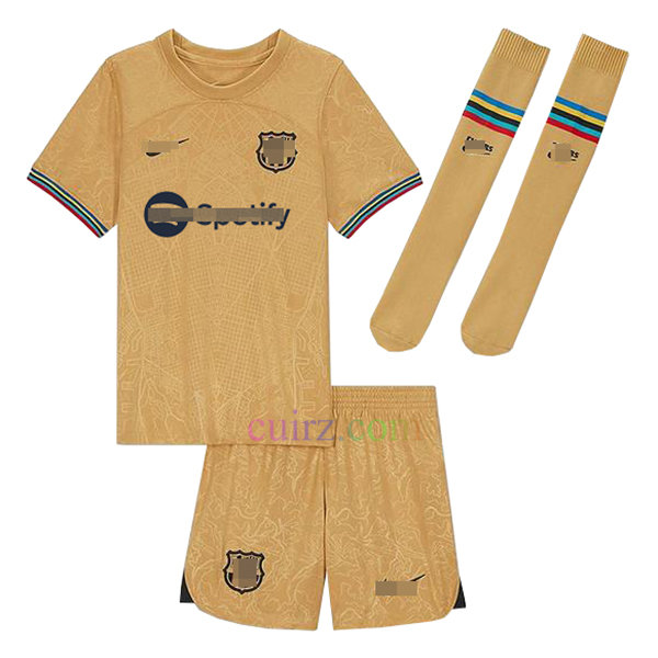 Camiseta FC Barcelona 2ª Equipación 2022/23 Niño | Cuirz 3