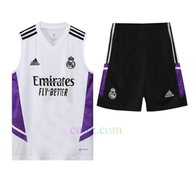 Camiseta de Entrenamiento Real Madrid 2022/23 Sin Mangas Kit