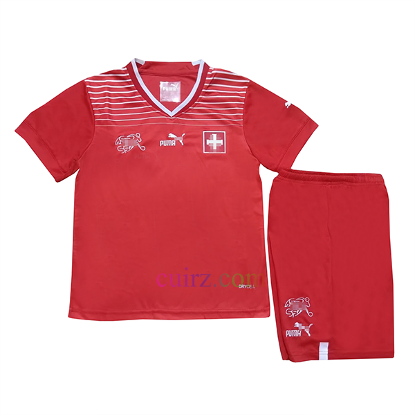 Camiseta Suiza 1ª Equipación 2022 Niño | Cuirz 3