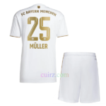 Camiseta Bayern München 2ª Equipación 2022/23 Niño Müller