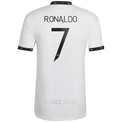 Camiseta Manchester United 2ª Equipación 2022/23 Cristiano Ronaldo Champions League