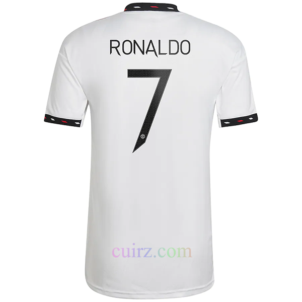 Camiseta Manchester United 2ª Equipación 2022/23 Cristiano Ronaldo Champions League | Cuirz 3