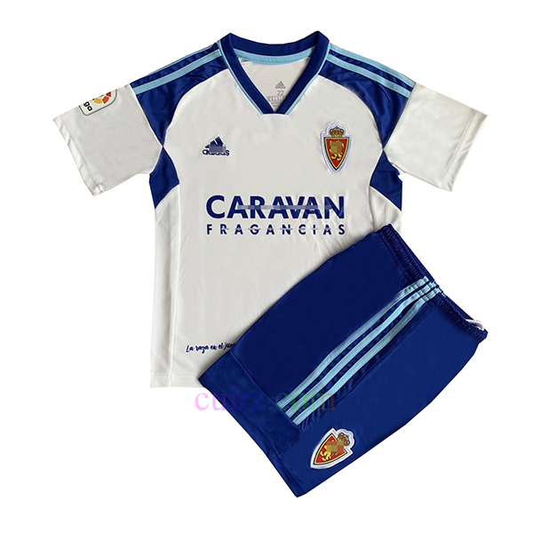 Camiseta Real Zaragoza 1ª Equipación 2022/23 Niño | Cuirz 3