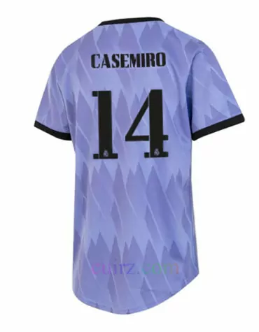 Camiseta Real Madrid 2ª Equipación 2022/23 Mujer Casemiro | Cuirz 5