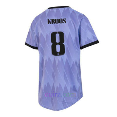 Camiseta Real Madrid 2ª Equipación 2022/23 Mujer Kroos | Cuirz