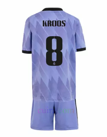 Kroos Pantalón y Camiseta Real Madrid 2ª Equipación 2022/23 para Niños | Cuirz