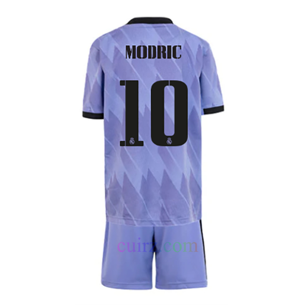 Modric Pantalón y Camiseta Real Madrid 2ª Equipación 2022/23 para Niños | Cuirz 3