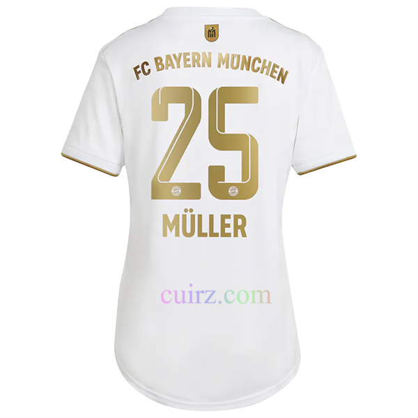 Camiseta Bayern München 2ª Equipación 2022/23 Mujer Müller | Cuirz 3