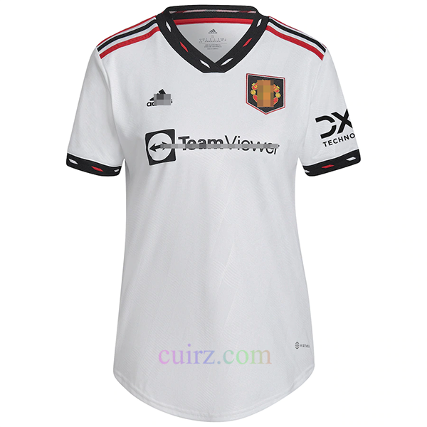 Camiseta Manchester United 2ª Equipación 2022/23 Mujer Cristiano Ronaldo Champions League | Cuirz 4