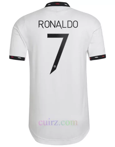 Camiseta Manchester United 2ª Equipación 2022/23 Versión Jugador Cristiano Ronaldo Champions League