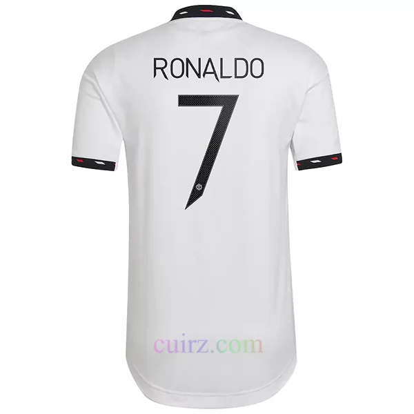 Camiseta Manchester United 2ª Equipación 2022/23 Versión Jugador Cristiano Ronaldo Champions League