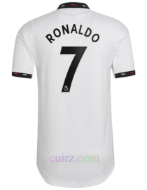 Camiseta Manchester United 2ª Equipación 2022/23 Versión Jugador Cristiano Ronaldo Champions League | Cuirz