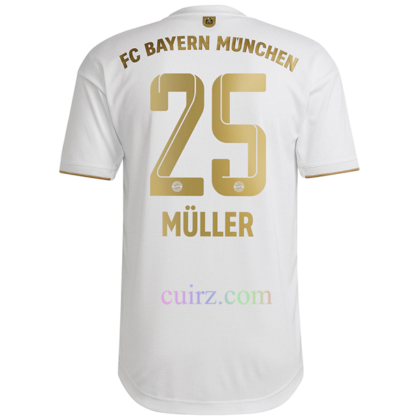 Camiseta Bayern München 2ª Equipación 2022/23 Versión Jugador Müller | Cuirz 3