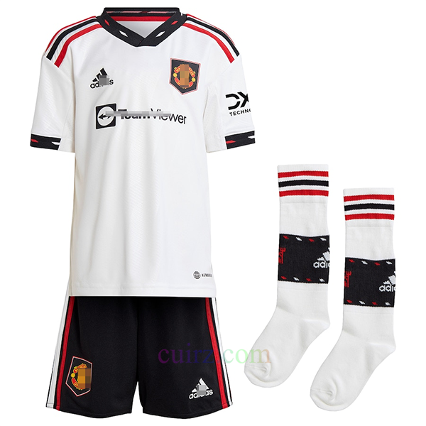Camiseta Manchester United 2ª Equipación 2022/23 Niño Cristiano Ronaldo Premier League | Cuirz 4