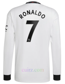 Camiseta Manchester United 2ª Equipación 2022/23 Cristiano Ronaldo Champions League Mangas Largas | Cuirz