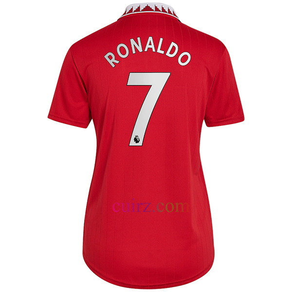 Camiseta Manchester United 1ª Equipación 2022/23 Mujer Cristiano Ronaldo Premier League | Cuirz 3