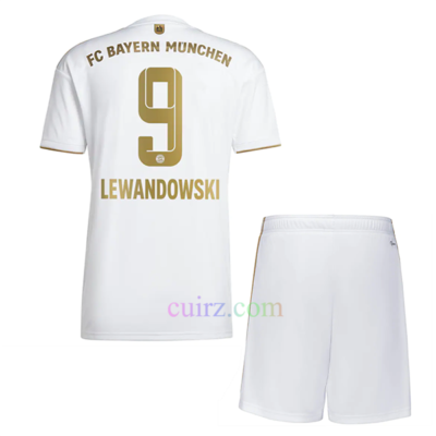 Camiseta Bayern München 2ª Equipación 2022/23 Niño Lewandowski