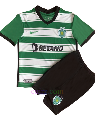 Camiseta Sporting de Lisboa 1ª Equipación 2022/23 Niño