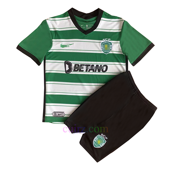 Camiseta Sporting de Lisboa 1ª Equipación 2022/23 Niño | Cuirz 3