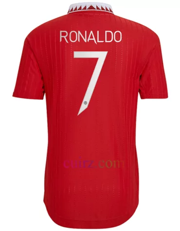 Camiseta Manchester United 1ª Equipación 2022/23 Versión Jugador Cristiano Ronaldo Champions League