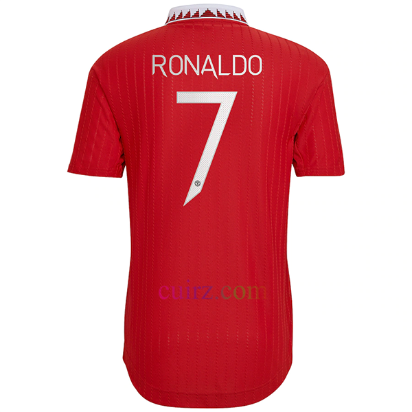 Camiseta Manchester United 1ª Equipación 2022/23 Versión Jugador Cristiano Ronaldo Champions League | Cuirz 3