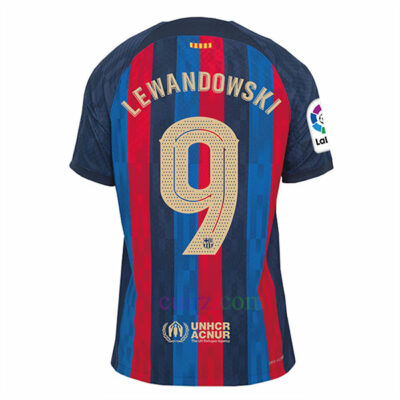 Camiseta Barça 1ª Equipación 2022/23 Versión Jugador Lewandowski | Cuirz