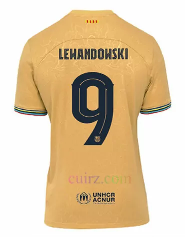 Camiseta Barça 2ª Equipación 2022/23 Lewandowski | Cuirz
