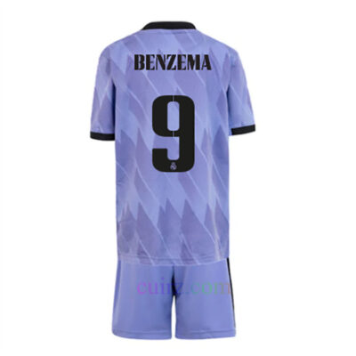 Camiseta Real Madrid 2ª Equipación 2022/23 Niño Benzema