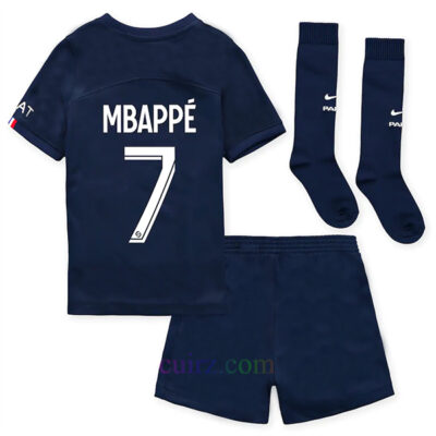 Camiseta PSG 1ª Equipación 2022/23 Niño Mbappé