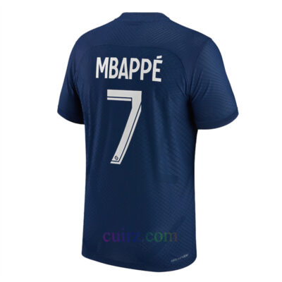 Camiseta PSG 1ª Equipación 2022/23 Versión Jugador Mbappé | Cuirz