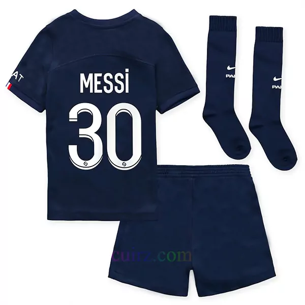 Camiseta PSG 1ª Equipación 2022/23 Niño Messi | Cuirz 3