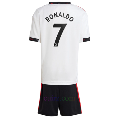 Camiseta Manchester United 2ª Equipación 2022/23 Niño Cristiano Ronaldo Premier League