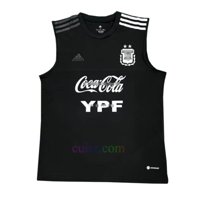 Camiseta de Entrenamiento Argentina 2022/23 Sin Mangas Negra | Cuirz